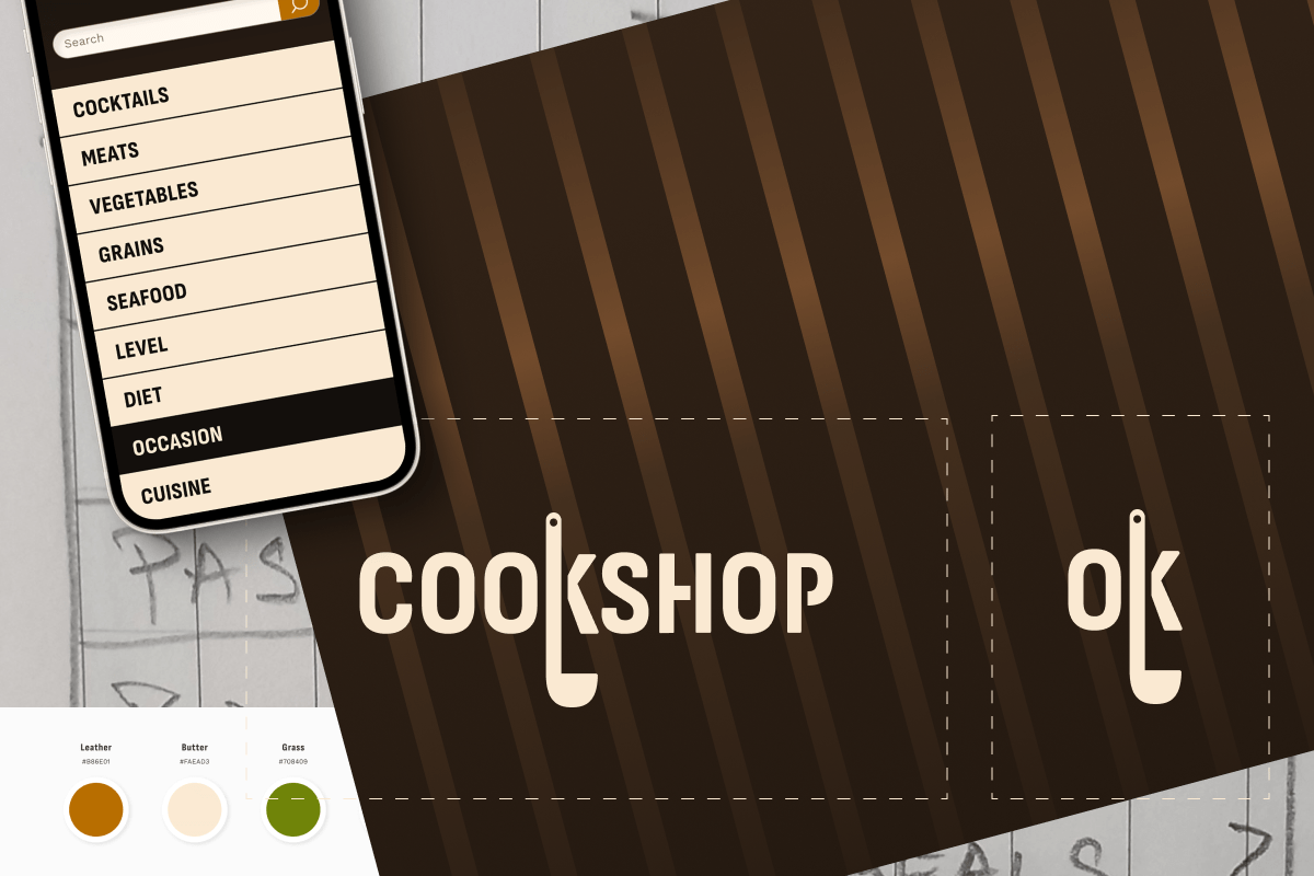 cover image with a splash screen from the app Cookshop
